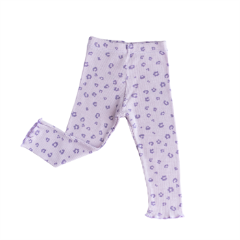 Waffle Tight - Printed Lilac Leopard