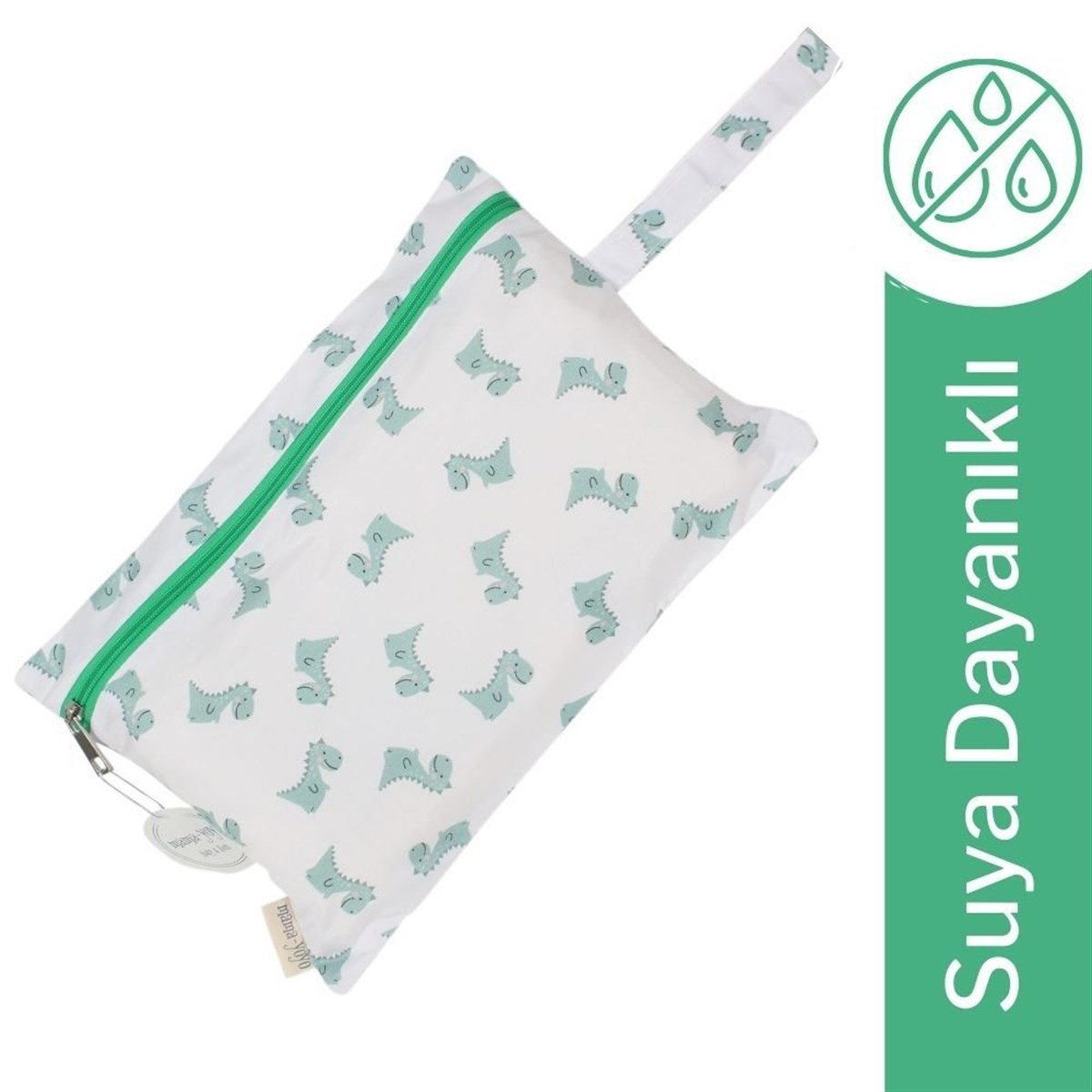 Temiz & Islak/Kirli TEKLİ BÜYÜK BOY ÇANTA Dino