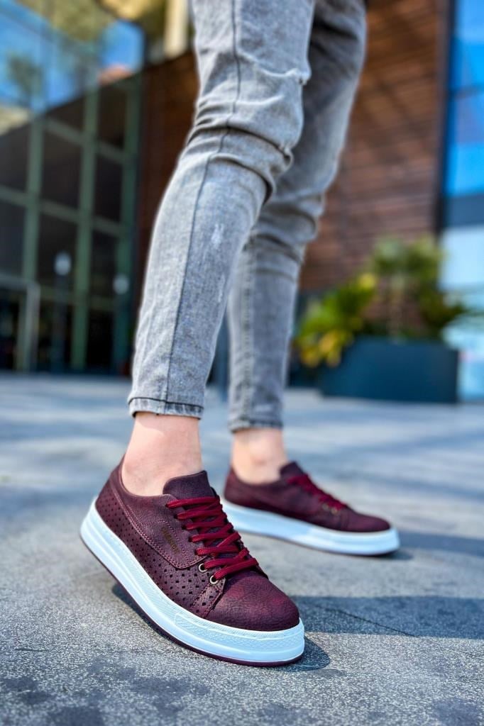  CH043 BT Erkek Ayakkabi BORDO CH043 BT Erkek Ayakkabi BORDO