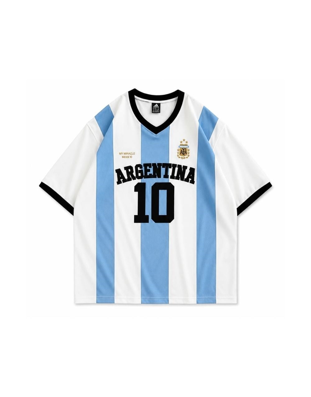 Arjantin Messi 10 Oversize Tişört