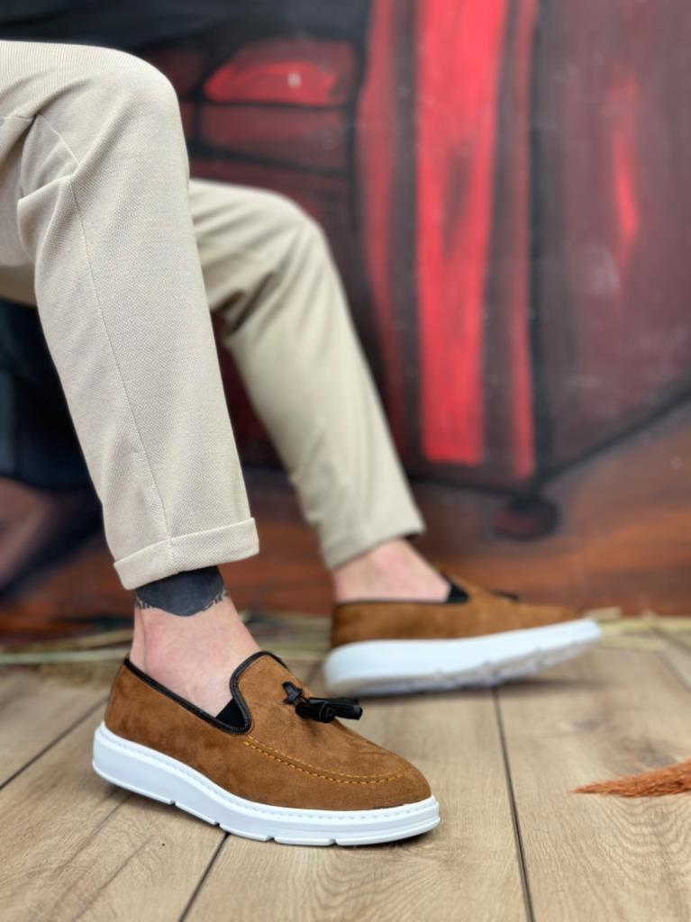 BA0005 Bağcıksız Yüksek Taban Klasik Püsküllü Corcik Erkek AyakkabıBA0005 Bağcıksız Yüksek Taban Klasik Püsküllü Corcik Erkek Ayakkabı