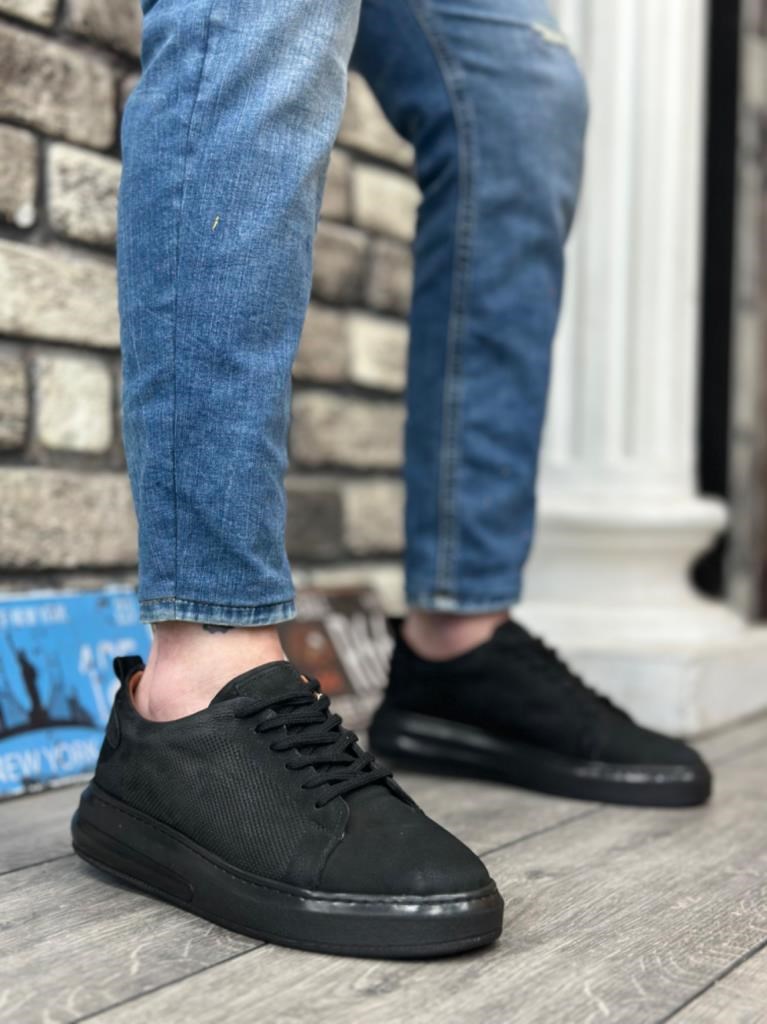 BA0336 İçi Dışı Hakiki Nubuk Deri Siyah Tabanlı Bağcıklı Casual Erkek AyakkabıBA0336 İçi Dışı Hakiki Nubuk Deri Siyah Tabanlı Bağcıklı Casual Erkek Ayakkabı