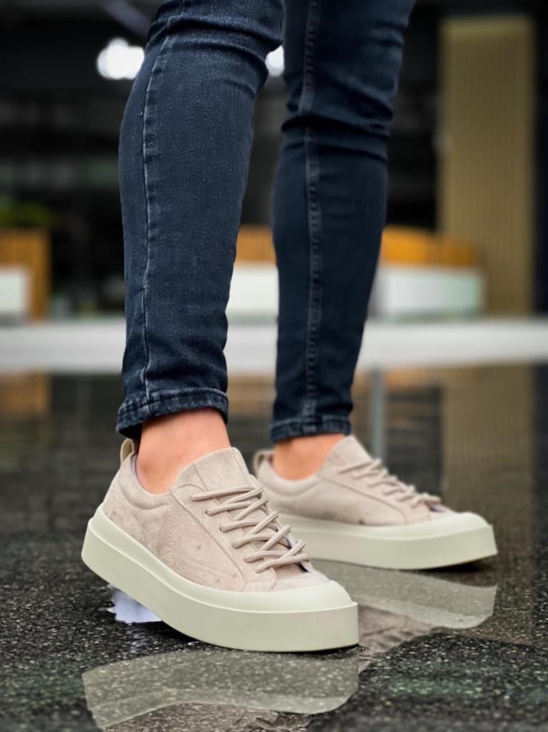 BA500  Özel Termo Taban Krem Casual Erkek AyakkabıBA500  Özel Termo Taban Krem Casual Erkek Ayakkabı