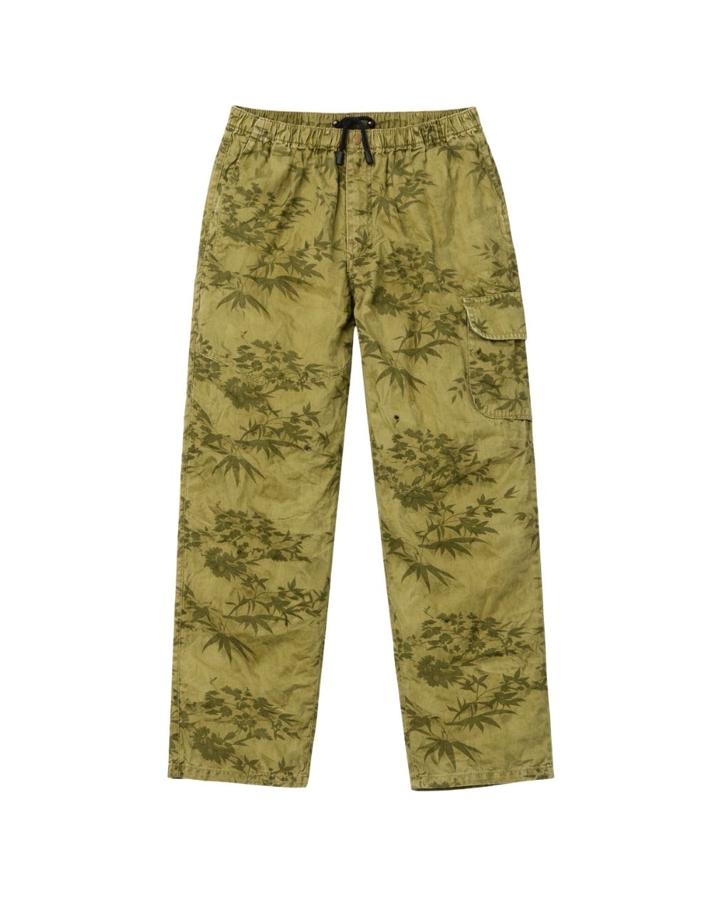 Baggy Floral Bambu Kargo Unisex Pantolon