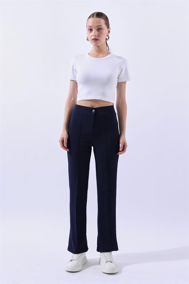 BPM Çımalı Pantolon Lacivert