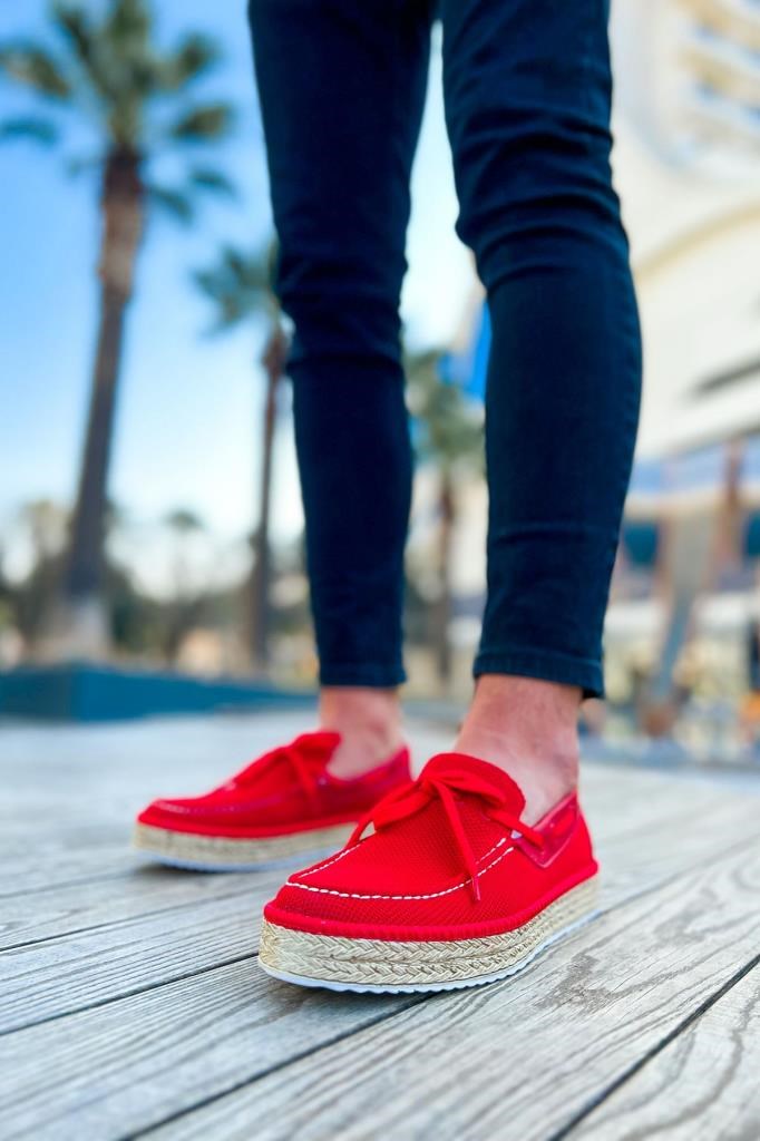 CH311 Espadril Erkek Ayakkabı KIRMIZICH311 Espadril Erkek Ayakkabı KIRMIZI