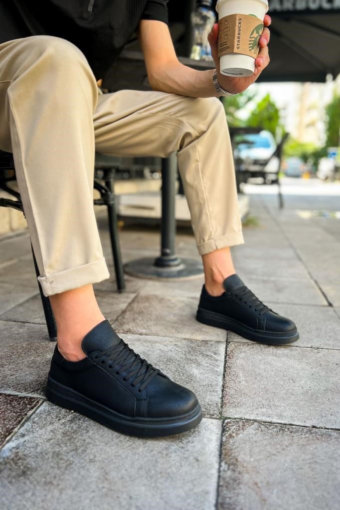CH979 Santoni CRT Spor Erkek Ayakkabı SIYAHCH979 Santoni CRT Spor Erkek Ayakkabı SIYAH