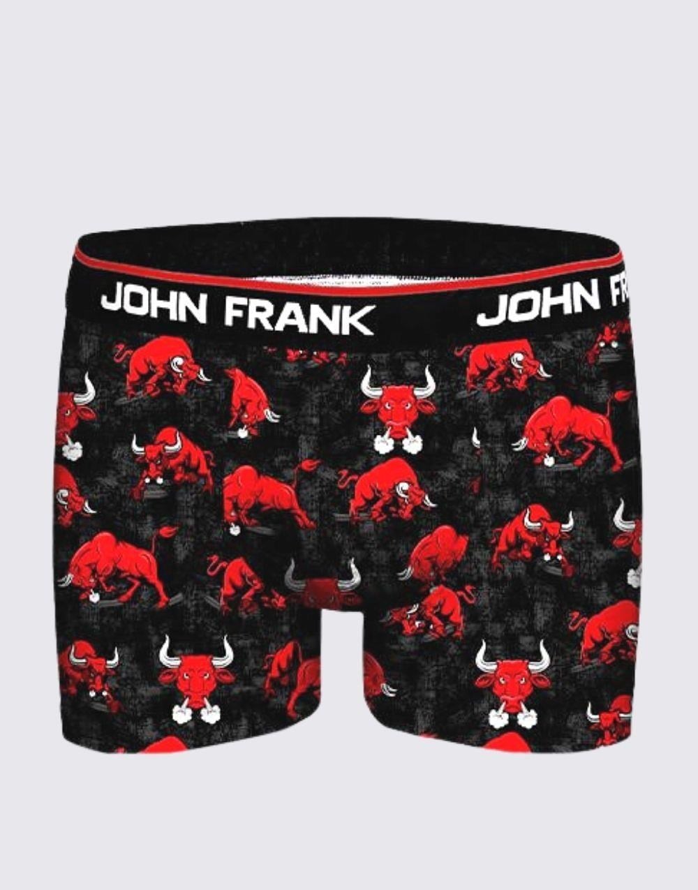 John Frank Dijital Erkek Boxer - BullsJohn Frank Dijital Erkek Boxer - Bulls