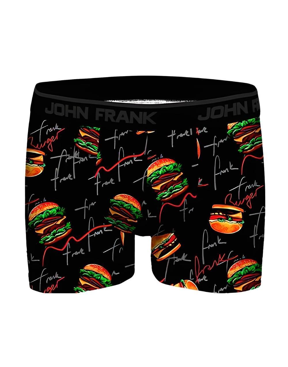 John Frank Dijital Erkek Boxer Hot BurgerJohn Frank Dijital Erkek Boxer Hot Burger