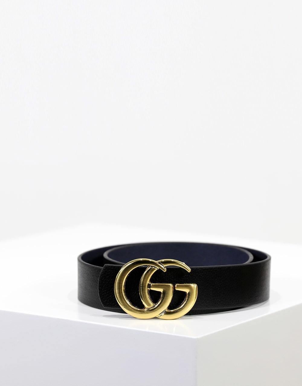 Özel Koleksiyon - GG Gold Deri Erkek KemerÖzel Koleksiyon - GG Gold Deri Erkek Kemer