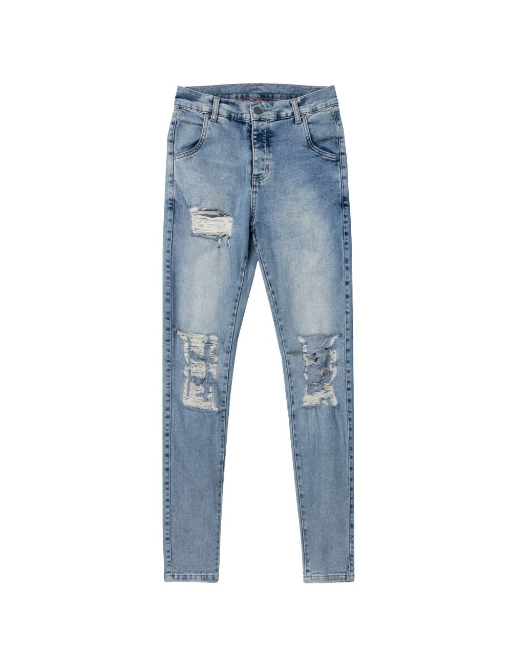 Skinny Likralı Eskitme Kot PantolonSkinny Likralı Eskitme Kot Pantolon