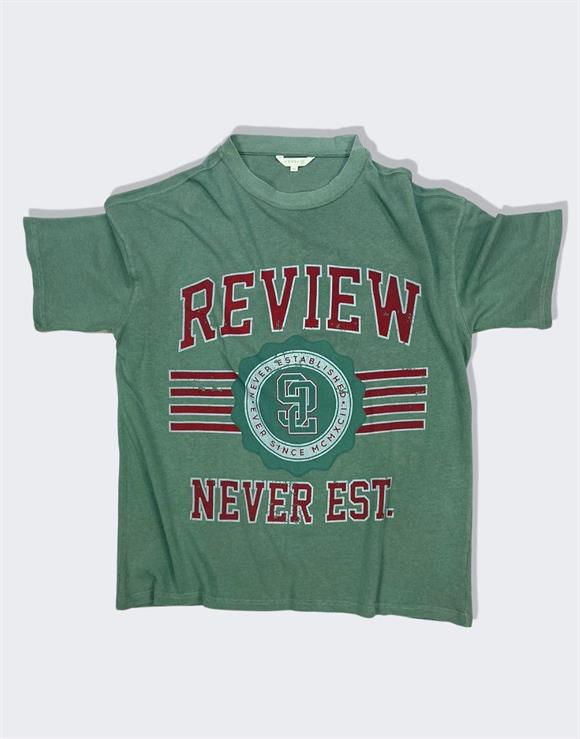 Never EST. Design Erkek Oversize TişörtNever EST. Design Erkek Oversize Tişört