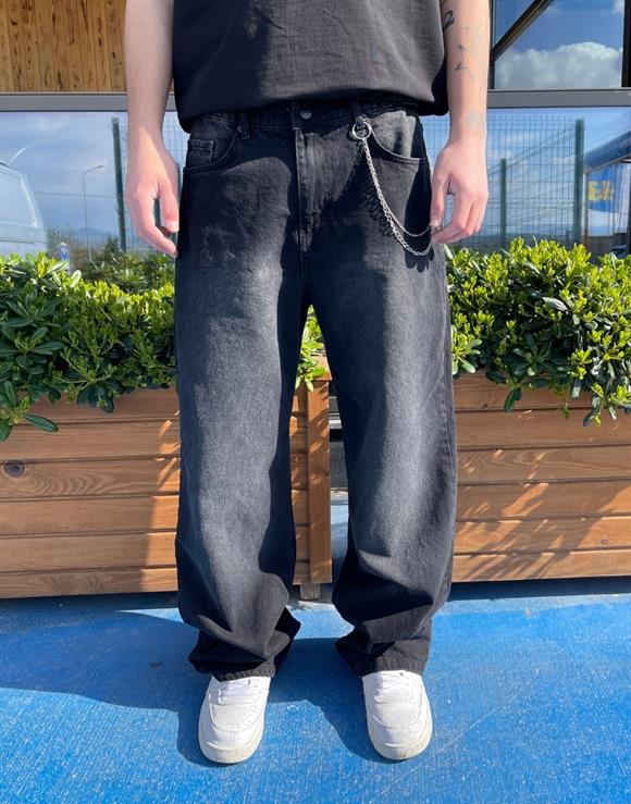 Premium Eskitme Baggy Kot Pantolon