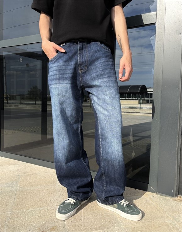 Premium Eskitme Baggy PantolonPremium Eskitme Baggy Pantolon