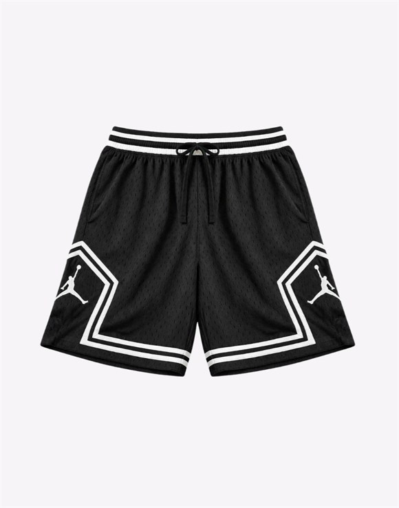 Premium Jordan Çizgili File Şort