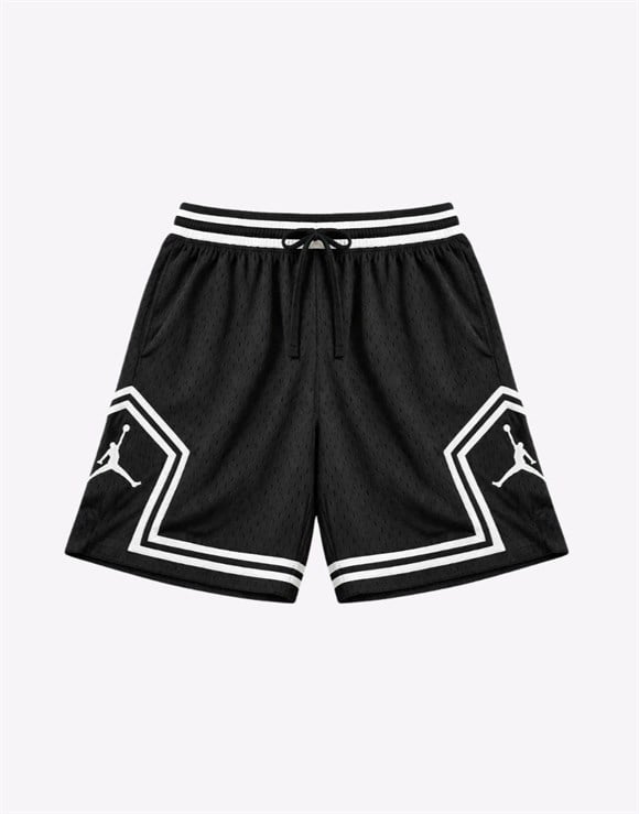 Premium Jordan Çizgili File Şort