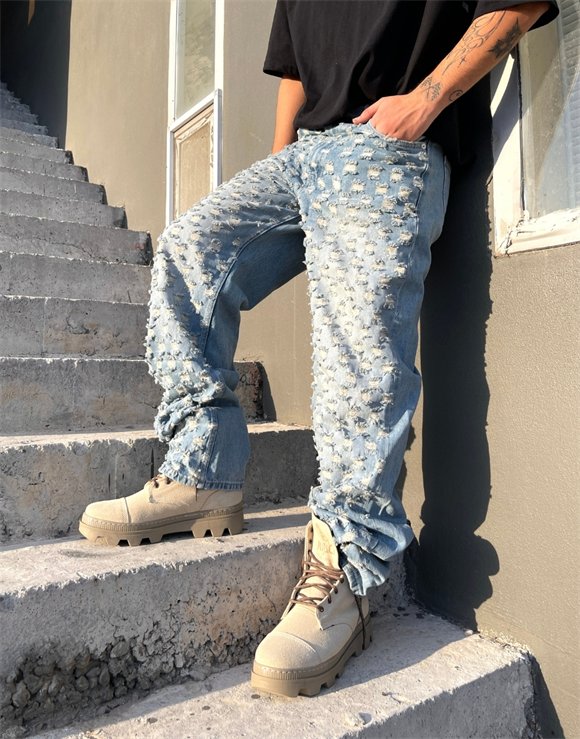 Ultra Premium Laser Bomb Baggy Kot PantolonUltra Premium Laser Bomb Baggy Kot Pantolon