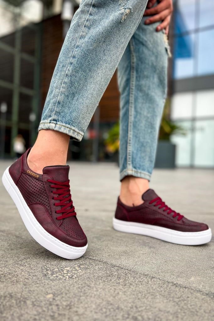 CH015 BT Erkek Ayakkabı BORDO · 3