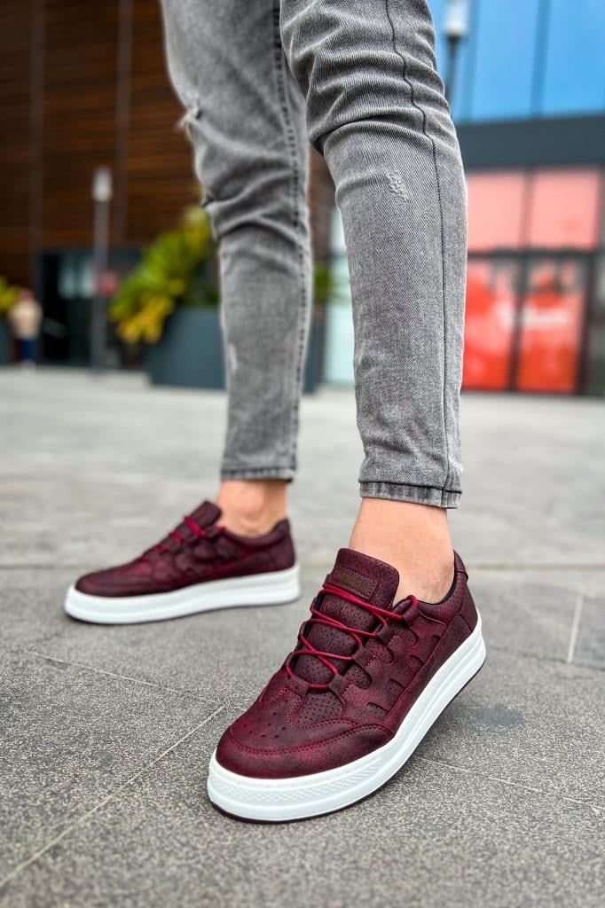 CH040 BT Erkek Ayakkabı BORDO · 4