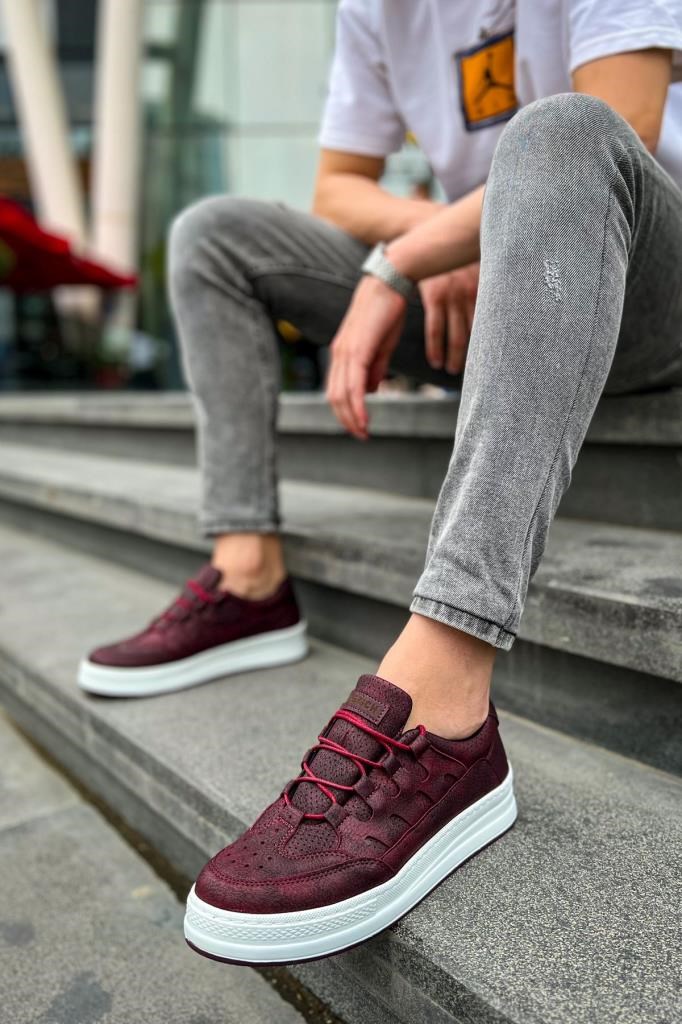 CH040 BT Erkek Ayakkabı BORDO · 3