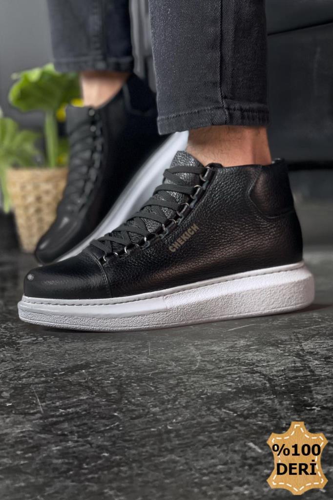  CH258 BT Hakiki Deri Erkek Bot SIYAHChekich CH258 BT Hakiki Deri Erkek Bot SIYAH