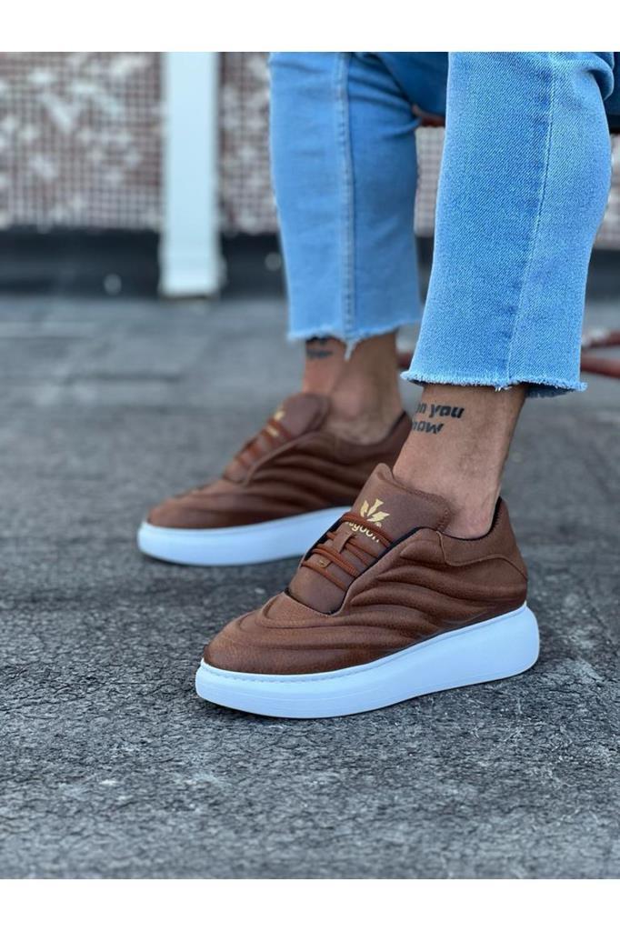  WG094 Taba Cilt Erkek Casual AyakkabıWagoon WG094 Taba Cilt Erkek Casual Ayakkabı