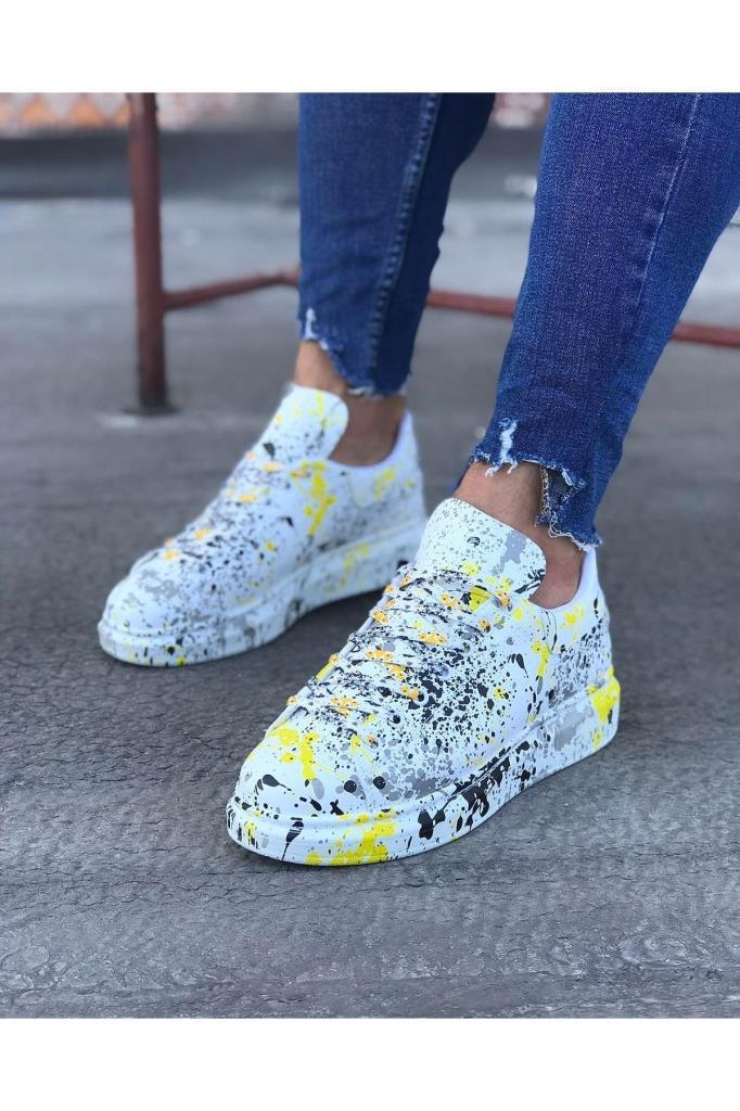  WG501 Sarı Renkli Erkek Casual AyakkabıWagoon WG501 Sarı Renkli Erkek Casual Ayakkabı