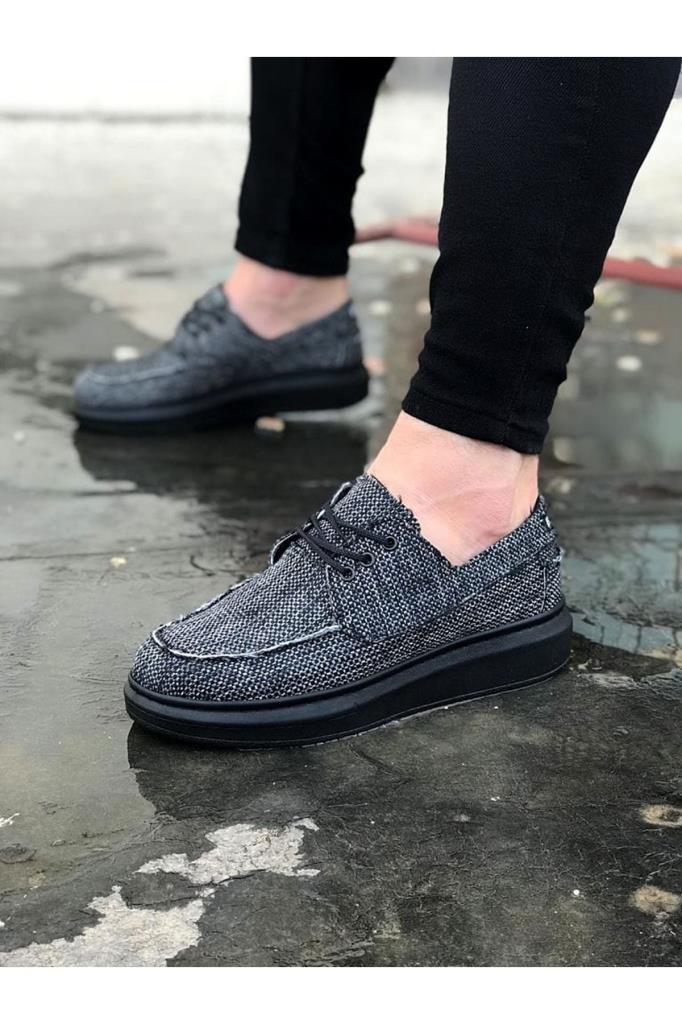  WG503 Gri Kömür Erkek Günlük AyakkabıWagoon WG503 Gri Kömür Erkek Günlük Ayakkabı