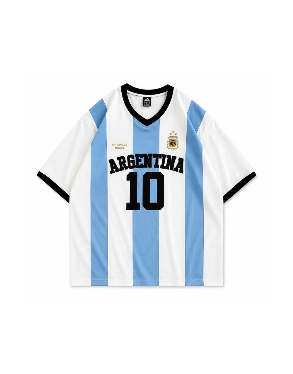 Arjantin Messi 10 Oversize Tişört