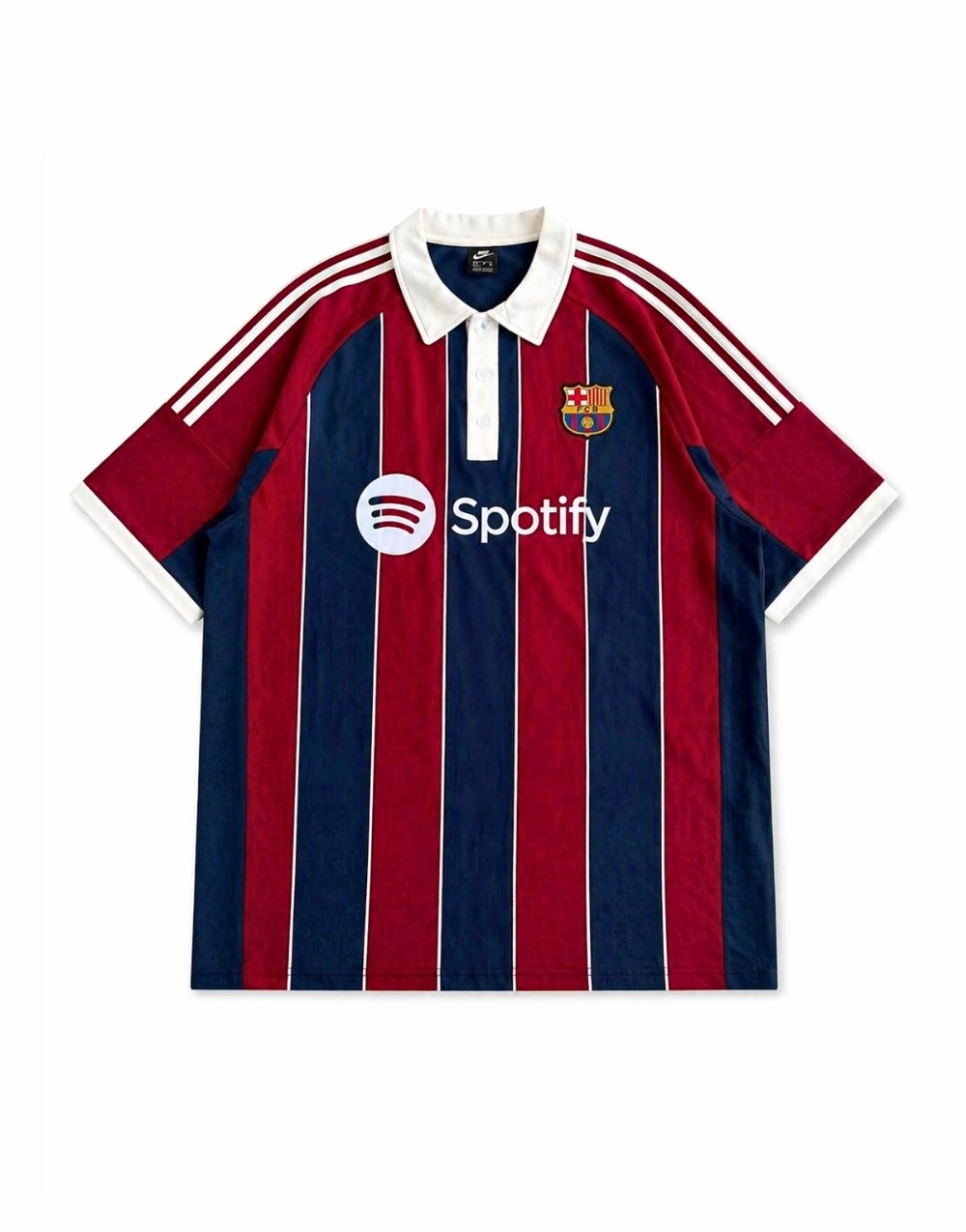Barcelona Oversize Polo Yaka Tişört