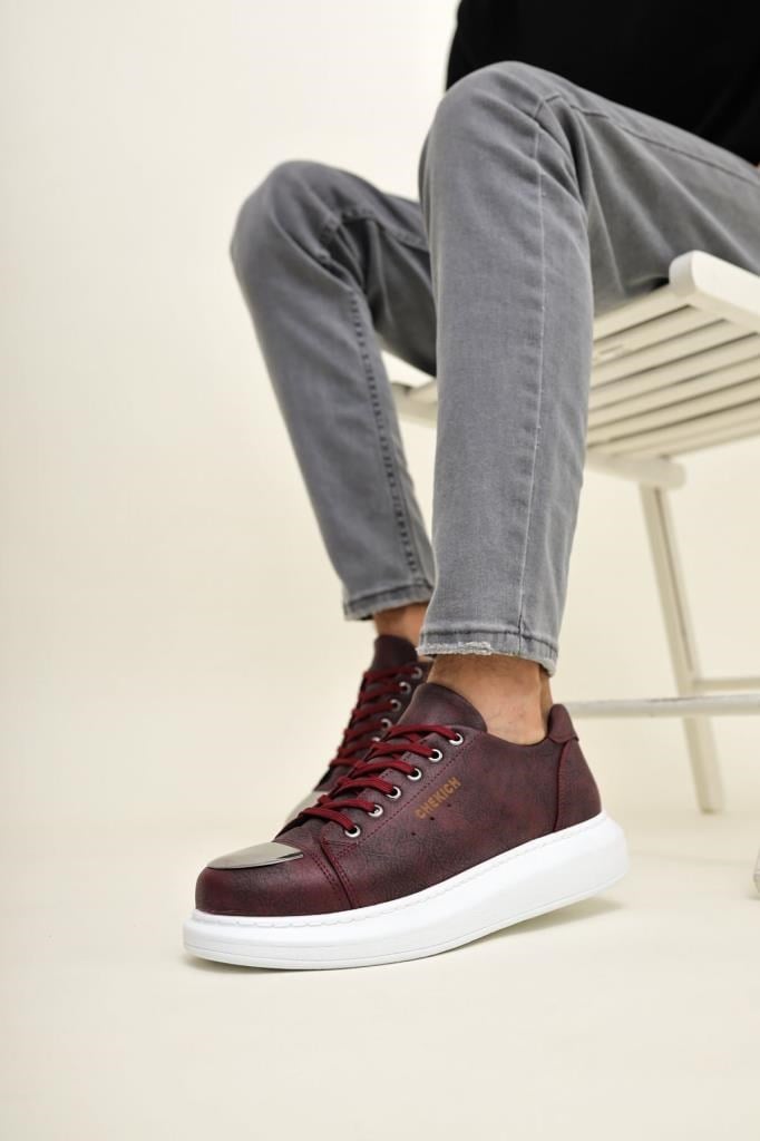 CH175 CBT Mirror Erkek Ayakkabı BORDO · 3