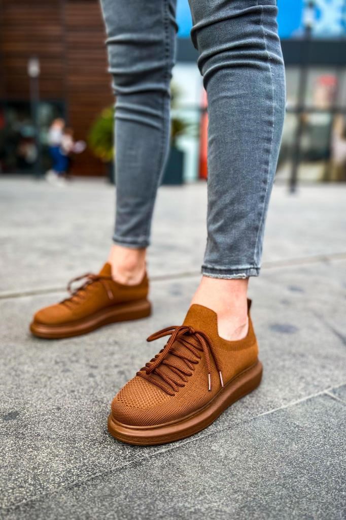 CH307 RT Tricot Erkek Ayakkabı KAHVE · 3