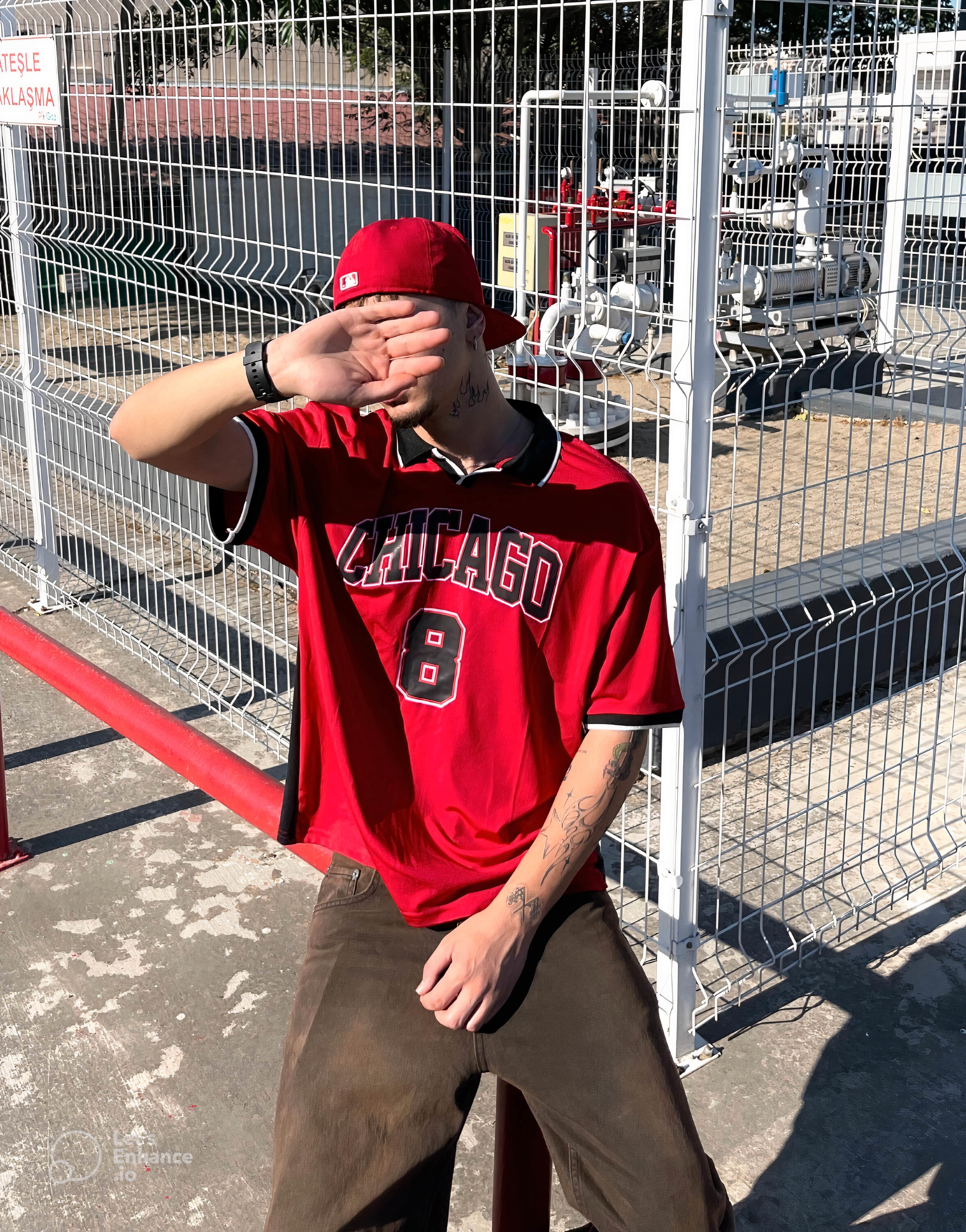 Chicago 8 Poly Oversize Tişört