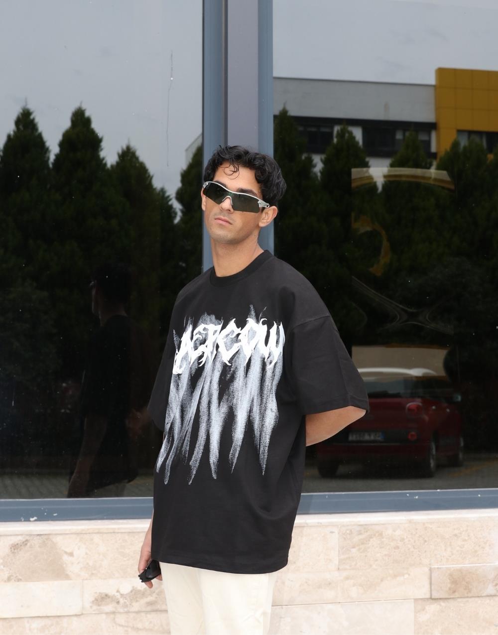 DAD Horror Flame Oversize T-ShirtDAD Horror Flame Oversize T-Shirt