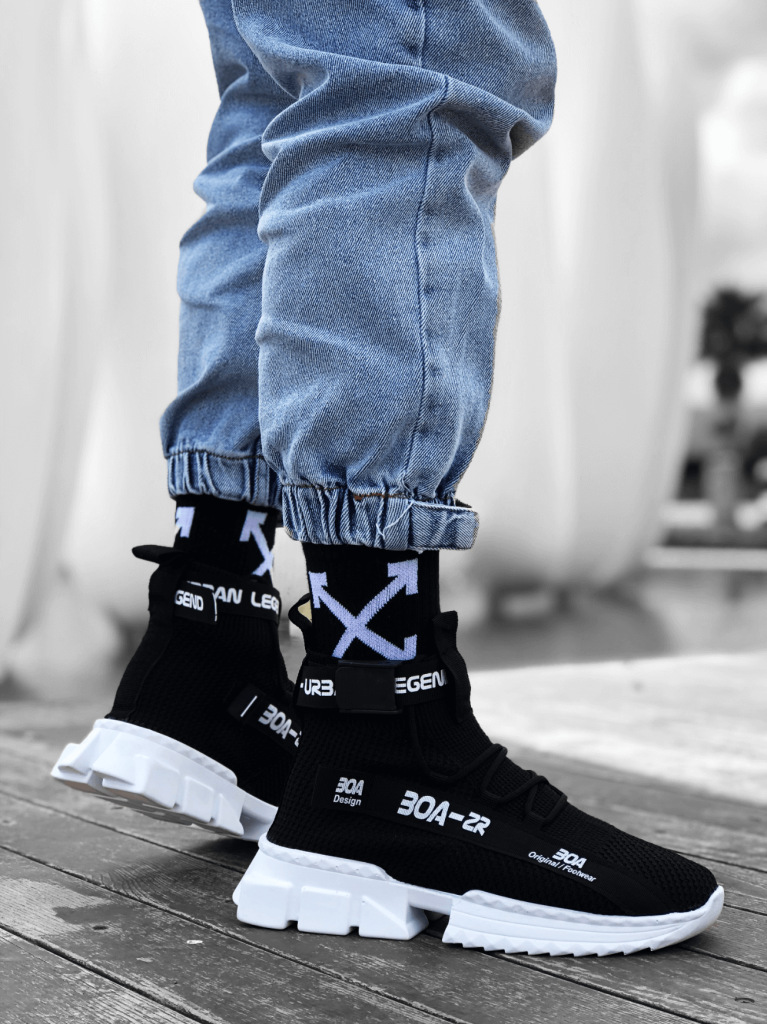 Erkek Zr-x700 Tarz Siyah Renk Spor Ayakkabı · 3