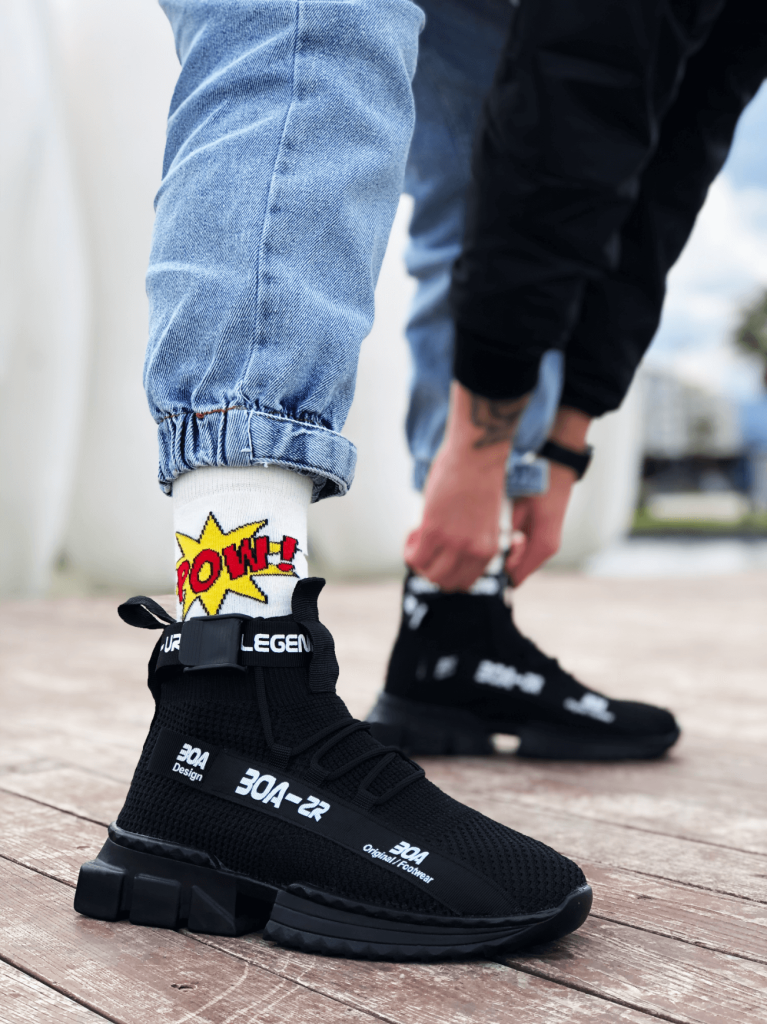 Erkek Zr-x700 Tarz Siyah Taban Spor AyakkabıErkek Zr-x700 Tarz Siyah Taban Spor Ayakkabı