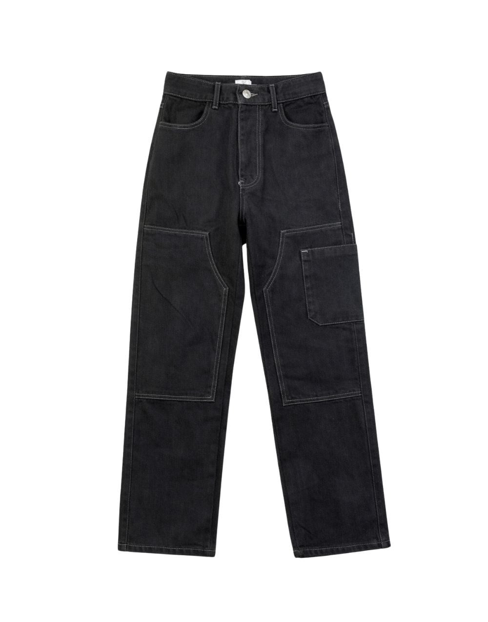 Gabardin Baggy Kargo Kadın Pantolon