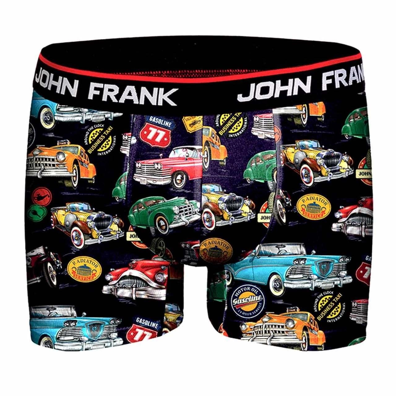 John Frank Retro Cars Dijital Erkek BoxerJohn Frank Retro Cars Dijital Erkek Boxer