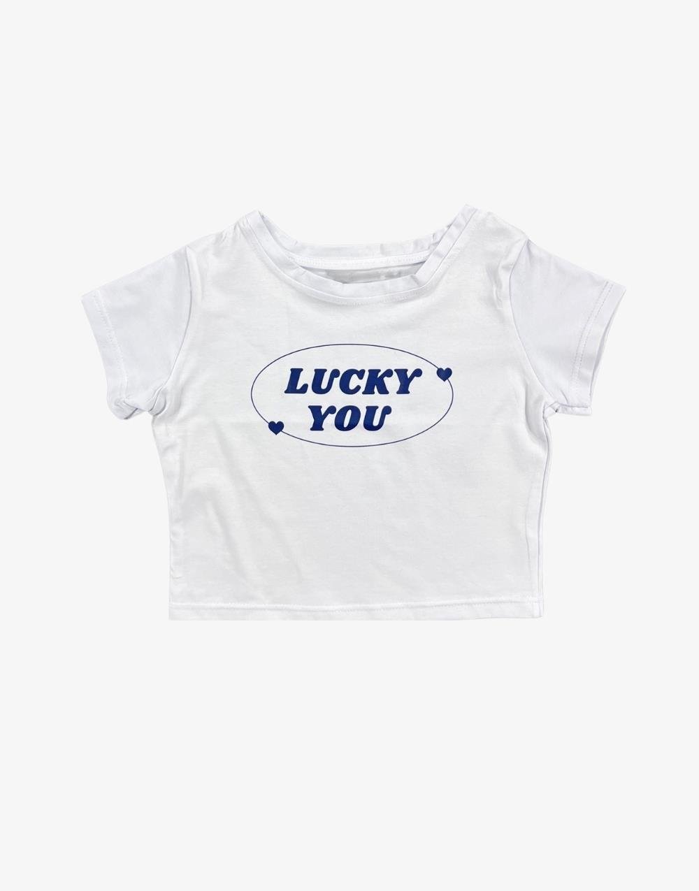 Luck You Kadın Crop TişörtLuck You Kadın Crop Tişört