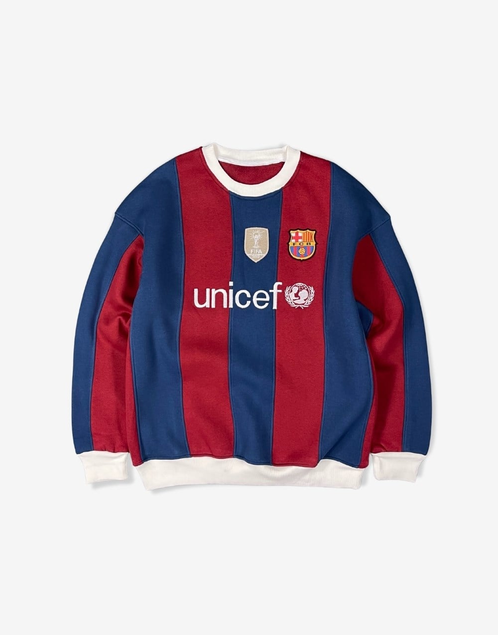 Oversize Barcelona Logo Sweatshirt