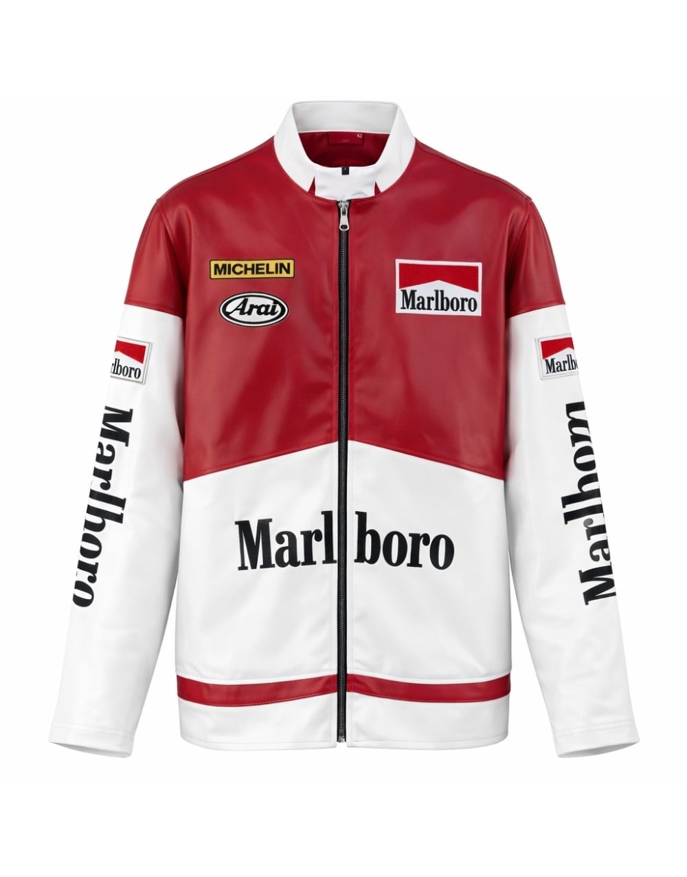Oversize Marlboro Nakışlı Spor CeketOversize Marlboro Nakışlı Spor Ceket