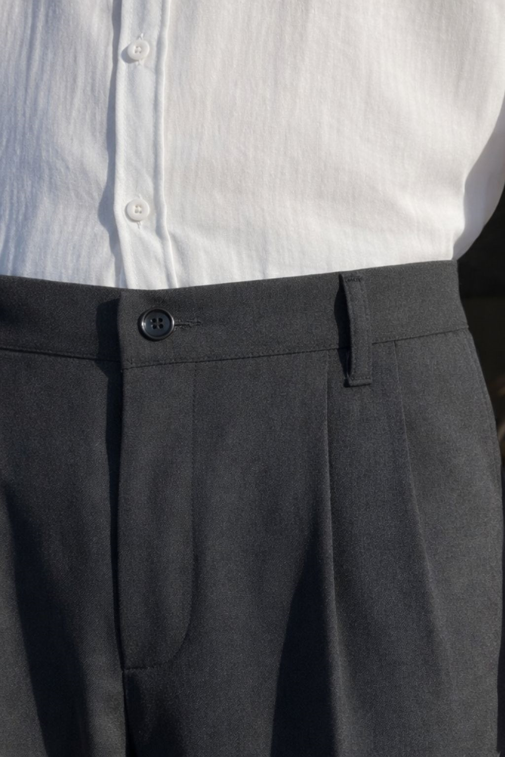 Premium Baggy Kumaş Pantolon Antrasit · 4