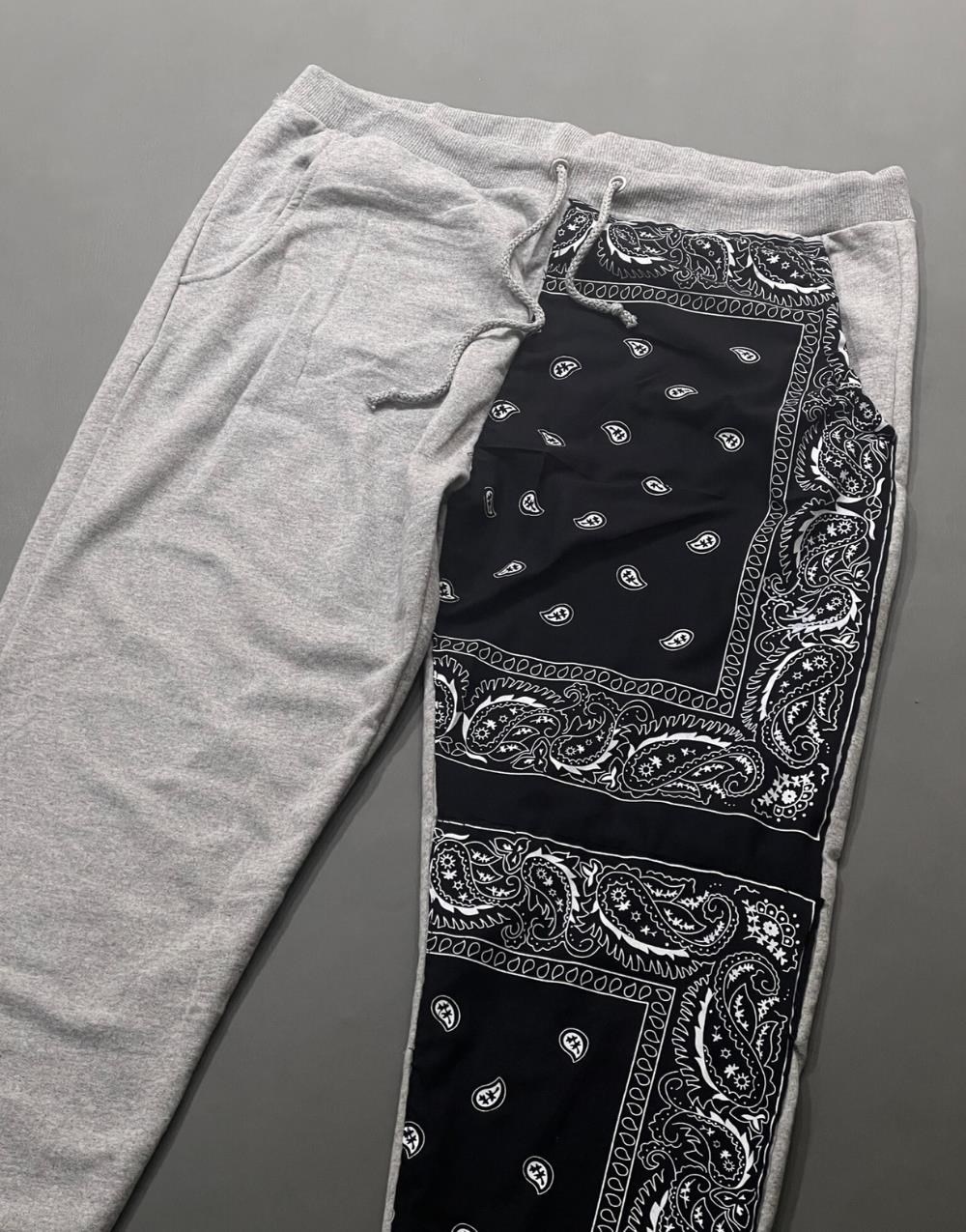 Premium Patchwork Unisex Eşofman Altı · 2