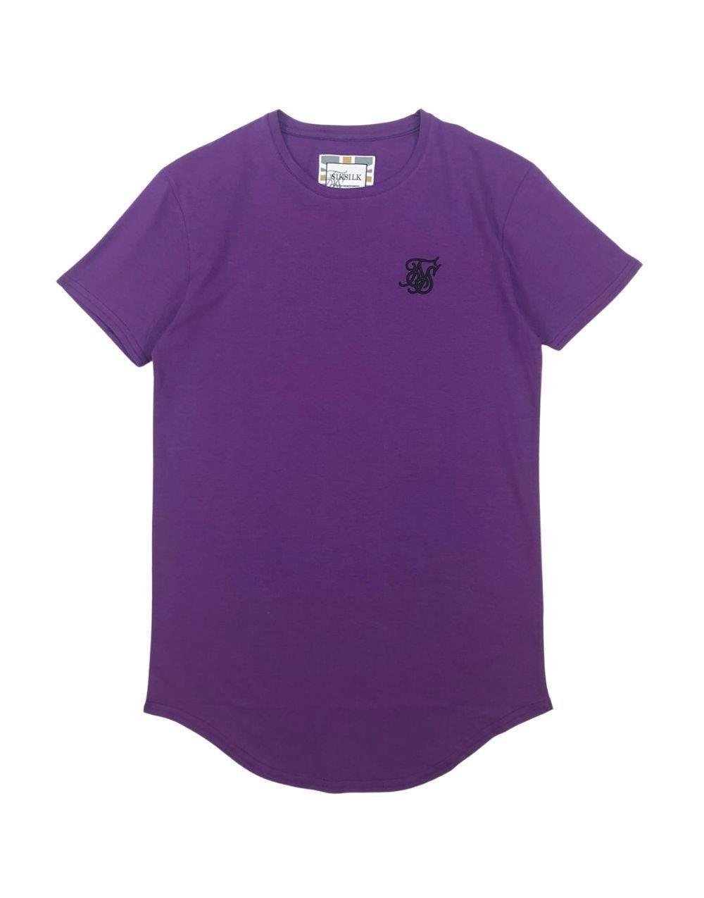 SikSilk Gym Tee Erkek Tişört PurpleSikSilk Gym Tee Erkek Tişört Purple