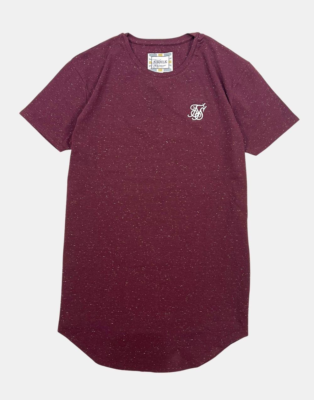 SikSilk Neps Gym Tee Erkek Tişört BordoSikSilk Neps Gym Tee Erkek Tişört Bordo