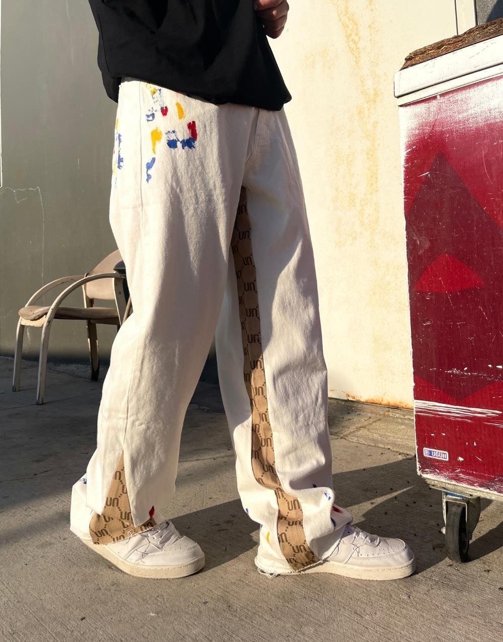 Ultra Premium UN Design Splash Baggy Kot Pantolon · 4