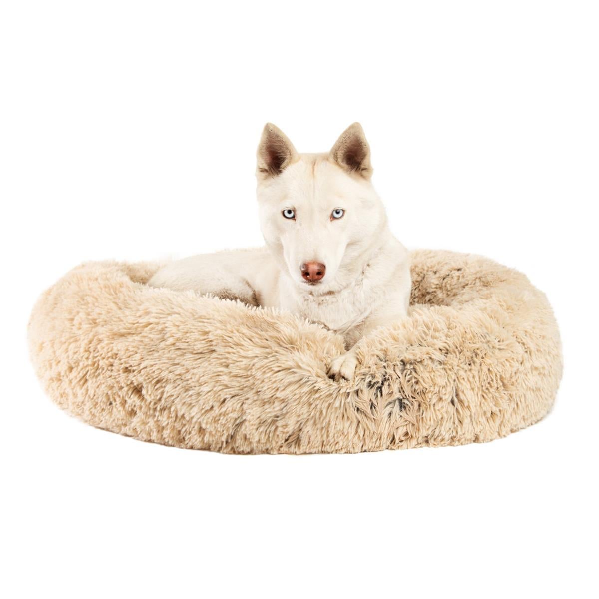 4598M - Donut Shag Tau Köpek Yatağı 23x23-VP