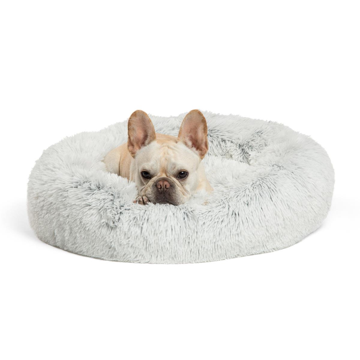 4602M - Donut Shag Frost Köpek Yatağı 23x23-VP