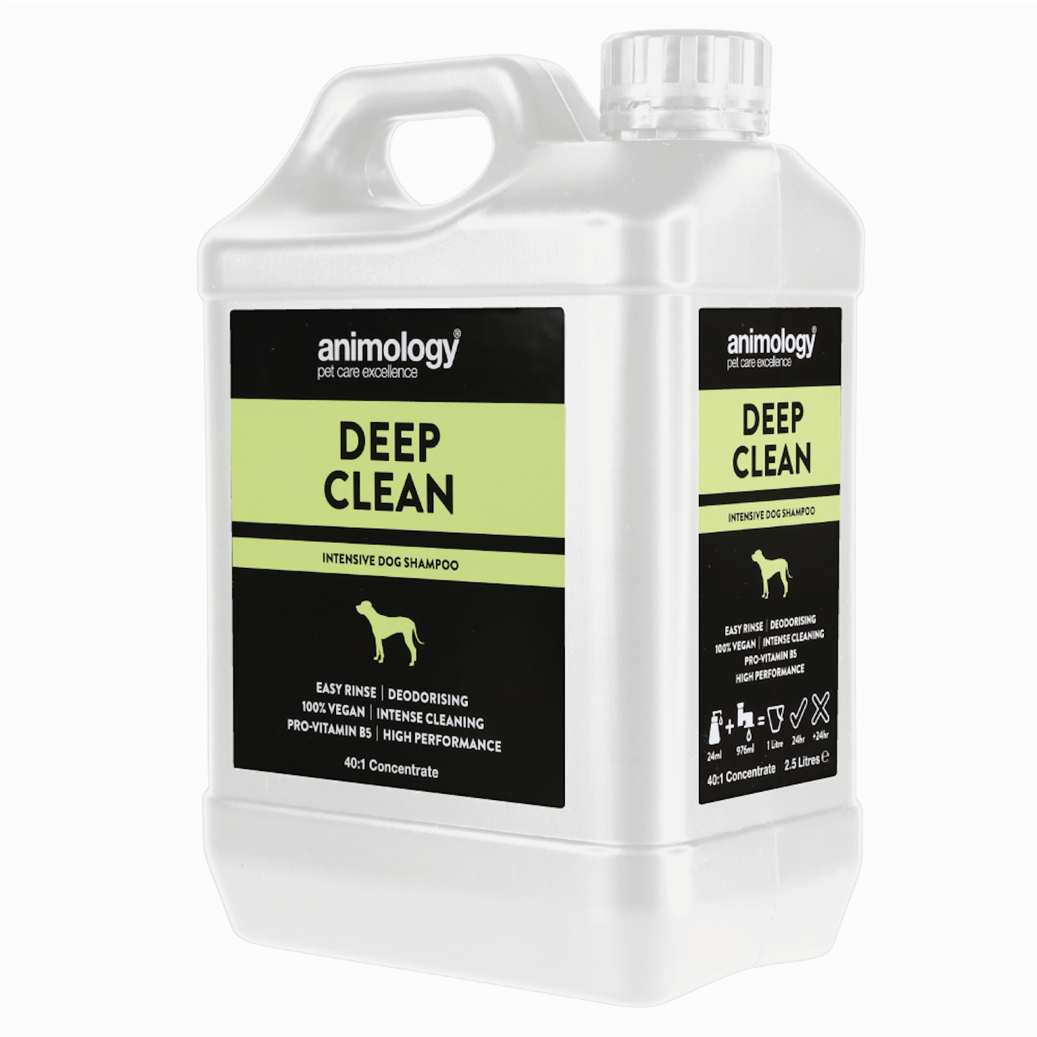 Animology Deep Clean Shampoo Derin Temizleyici 40:1  Konsantre Köpek Şampuanı 2.5 Lt - ADCPRO25