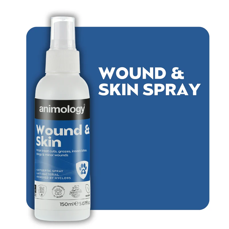 Animology Wound & Skin Yara ve Cilt Spreyi 150ml - ANI001-FG-00006